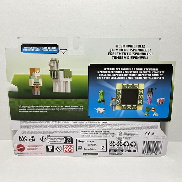 Minecraft Alex And Llama Deluxe Figure- 3.25" Figure - Picture 8 of 15
